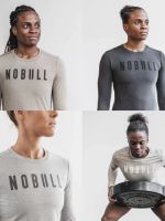 ✒✑ NOBULL womens sports long-sleeved CROSSFIT autumn and winter fitness running deadlift squat yoga Pilates clothing