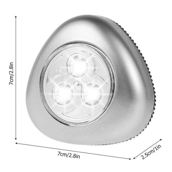 6ชิ้นไฟระบบสัมผัสแอลอีดีโคมไฟสัมผัสไร้สายแท่งสามเหลี่ยมสัมผัสไฟกลางคืน-led-ไฟระบบสัมผัสแอลอีดีไร้สายไฟระบบสัมผัสเปิดใช้งาน6ชิ้น-led-ไฟระบบสัมผัส-s