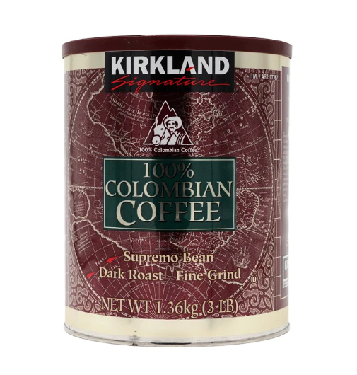 KIRKLAND SIGNATURE Colombian Coffee 1.36Kg (3lb) Lazada.co.th