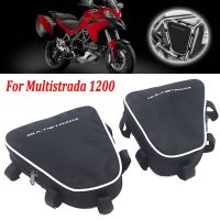 【LZ】 Motorcycle Frame Crash Bars Waterproof Bag Repair Tool Placement Bag For Ducati Multistrada 1200 Multistrada1200