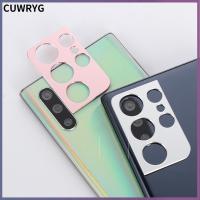 CUWRYG พรีเมี่ยม ป้องกันรอยขีดข่วน Ultra Thin ปกเต็ม ป้องกันหน้าจอ เคสโลหะสำหรับกล้อง ฝาครอบป้องกันเลนส์