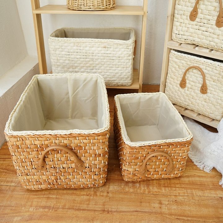 natural-rattan-storage-basket-corn-husk-storage-fruit-container-storage-dirty-clothes-basket