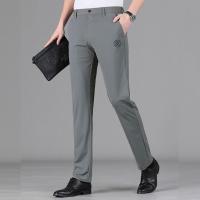 ❆ Spring Summer Men 39;s Golf Trousers Quality Elasticity Thin Pants Korean Fashion Business Casual Man Ice Silk Quick Dry Golf Pants