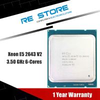 ZZOOI Used Intel Xeon CPU processor E5 2643 V2 SR19X 3.50GHz 6-Cores 25M LGA2011 E5 2643V2