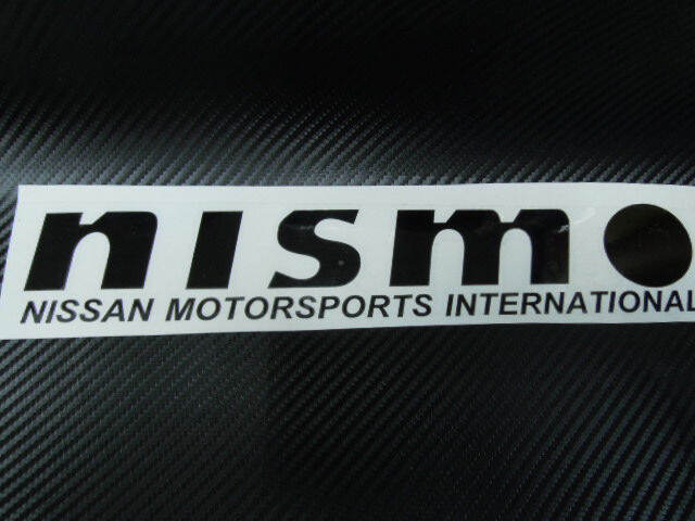 สติ๊กเกอร์งานตัดคอม-nismo-nissan-motorsports-international-ติดรถ-แต่งรถ-นิสสัน-sticker