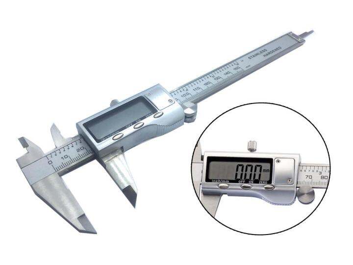 Digital Caliper 0150 mm/6" Stainless Steel Digital Caliper SHAHE