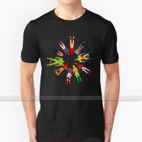 Superhero s Scattered On Black Custom Design Print For Men Women Cotton New Cool Tee T   Shirt Big Size 6XL Superhero Super XS-6XL