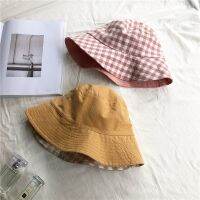 [NEW] Casual Double-facedBucket Hats Korean Version of SummerSunshade SunscreenHat Dome Basin Hat