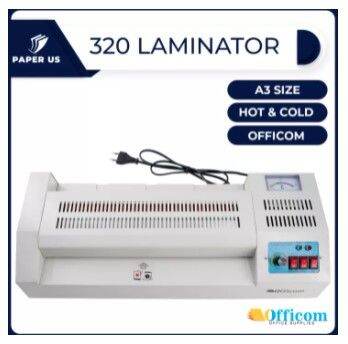 Laminating Machine 320 A3/A4 Hot And Cold With Reverse Feed Officom ...