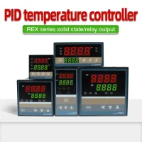 【LZ】✇  REX-C100 Controlador de Temperatura PID Termostato Digital Output K Tipo Termopar 220V 400 Graus