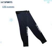 U2SPORTS-Leg Sleeves ปลอกขากันแดด ยาวปิดข้อเท้า มีแถบผ้ารัดใต้ฝ่าเท้า ใส่สบาย ไม่รั้ง