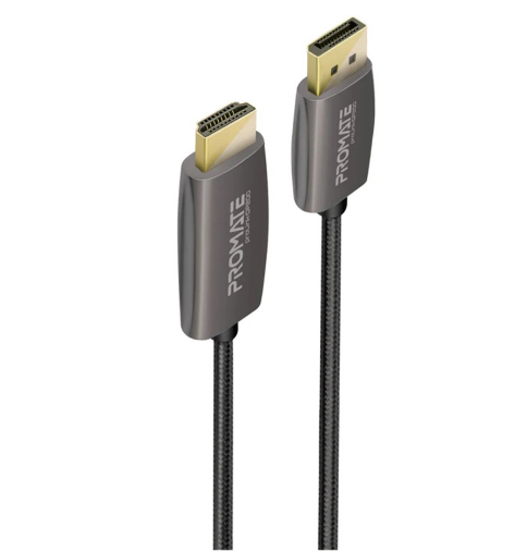 cable-สายจอมอนิเตอร์-promate-displayport-to-hdmi-2-0-meter-prolink-dp200