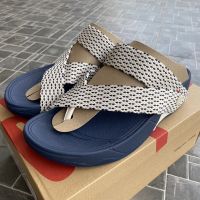 ?ลด30% Fitflop รุ่น Sling Weave : สีครีมจุด (แท้ล้าน%)