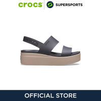 CROCS Brooklyn Low Wedge รองเท้าส้นสูงผู้หญิง