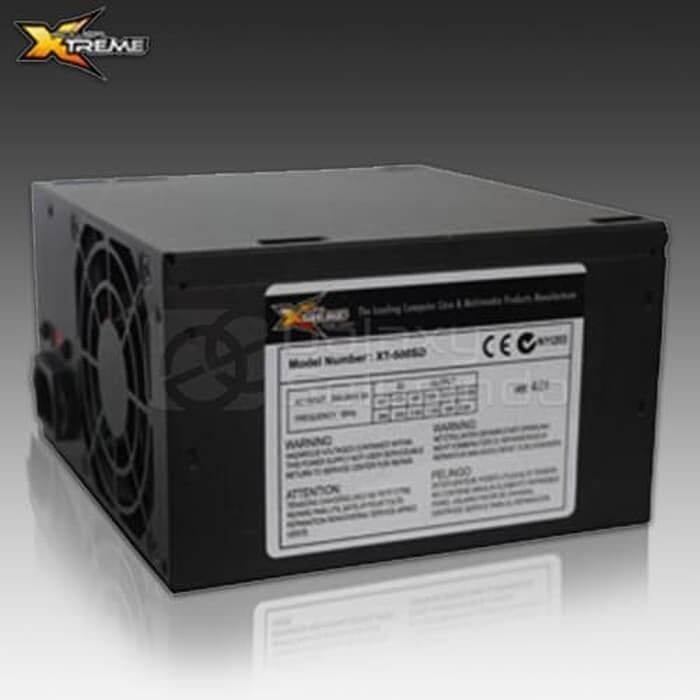 Power Supply (PSU) Gaming ATX Xtreme 500w / 500watt /500 watt Lazada