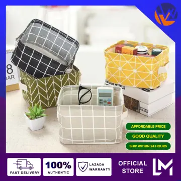  Sorbus Fabric Storage Cubes 15 Inch - Big Sturdy Collapsible Storage  Bins with Dual Handles - Foldable Baskets for Organizing -Decorative Storage  Baskets for Shelves, Home & Office Use -3 Pack