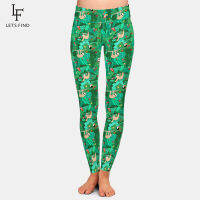 LETSFIND ใหม่มาถึง3D น่ารัก Sloths แขวนอยู่บน Jungle Trees พิมพ์สูงเอว Leggings Slim ผู้หญิงฟิตเนส Leggings...