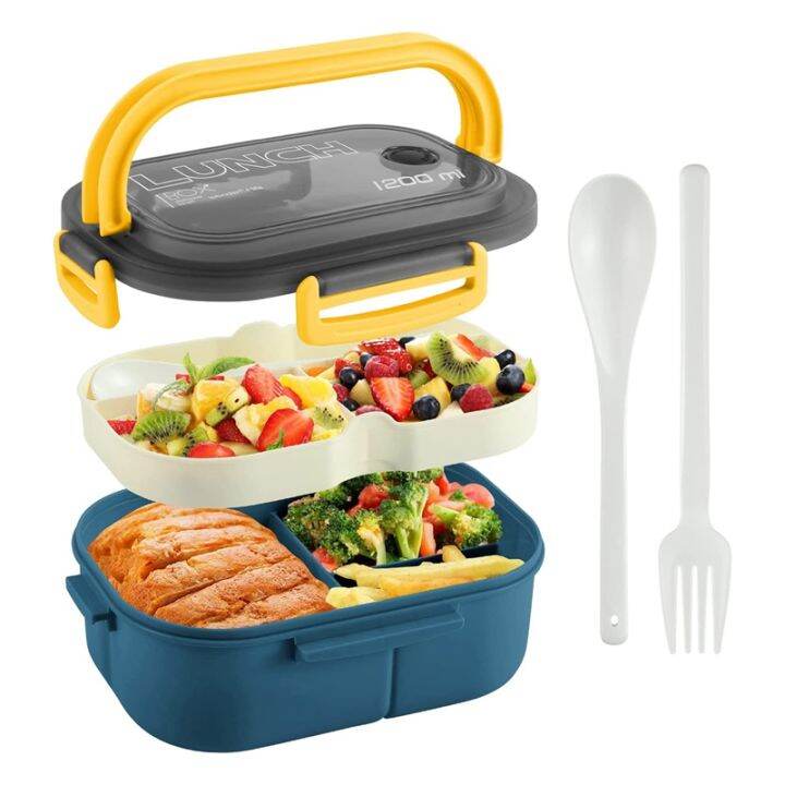 bento-box-adult-lunch-box-1200ml-double-layer-lunch-box-with-spoon-amp-fork-high-capacity-food-containers-leakproof