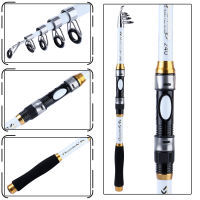 Souilang Top Quality 1.8M-3.3M Portable escopic Carp Fishing Rod Hard FRP Carbon Fiber Fishing Rod Sea Rod