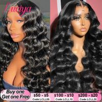 【LZ】□  13x4 HD Transparent Lace Front Human Hair Wigs For Women Loose Deep Wave Lace Frontal Wig 250 Density Loose Wave Wigs PrePlucked