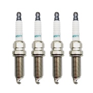 HOT W 4PCS IXEH22TT 4712 New Dual Iridium Spark Plug For NISSAN 350Z Z33