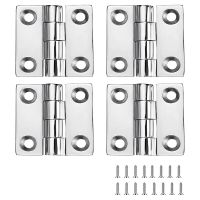 4Piece Heavy Duty Stainless Steel Boat Hinges 2 Inch X 2 Inches  Marine Grade Hinges Accessories