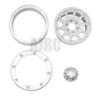 4PCS Metal 2.2 Inch Wheel Rim for 110 RC Crawler Axial SCX10 RR10 90053 Wraith 90056 90045 90048 TRX4 G500 TRX-6 G63