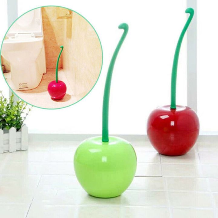 cherry-shape-lavatory-brush-toilet-brush-holder-set-for-washroom-clean-tools-household-bathroom-accessories