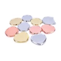 1PC Cosmetic Magnifying Pocket Mirror Compact Makeup Mirror Round Make Up Mirror for Purse Travel Bag Home Office Mirror Mirrors