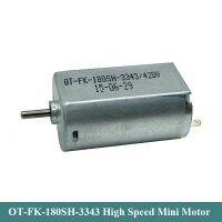 FK-180SH-3343ไมโครแปรงถ่านความเร็วสูง26000รอบต่อนาที3V 3.7V 5V 6V 7.4V RPM Motor Listrik มอเตอร์ไฟฟ้าโมเดลเรือรถ DIY RC ของเล่นขนาดเล็ก20Mm