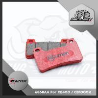 ผ้าเบรค Nexzter เบอร์ 6868AA สำหรับ Honda CB400-CB1000R / CBR60RR-CBR1000RR