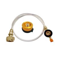 Propane Refill Adapter LPG Flat Cylinder Tank Coupler Adaptor Outdoor Camping Gas Stove Gas Charging Accessories