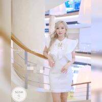 SG349  Dress น่ารัก​ ดูดี​ มีราคา​ ลุคคุณหนูมากๆ​ ใส่ได้ทุกโอกาสเลยนะคะ​ งานพรีเมี่ยม​ ผ้าลูกไม้อย่างดี​ มีซับในทั้งตัว​ ใส่สบาย​ งานซิปหลัง​ แขนยาวพองๆ​ น่ารัก​ แต่งโบว์อก​ ราคานี้คุ้มมากนะคะ​ เห็นงานจริงต้องว้าวแน่นอนคะ..   ขนาด::รอบอก 35-36"/ รอบเอว 29