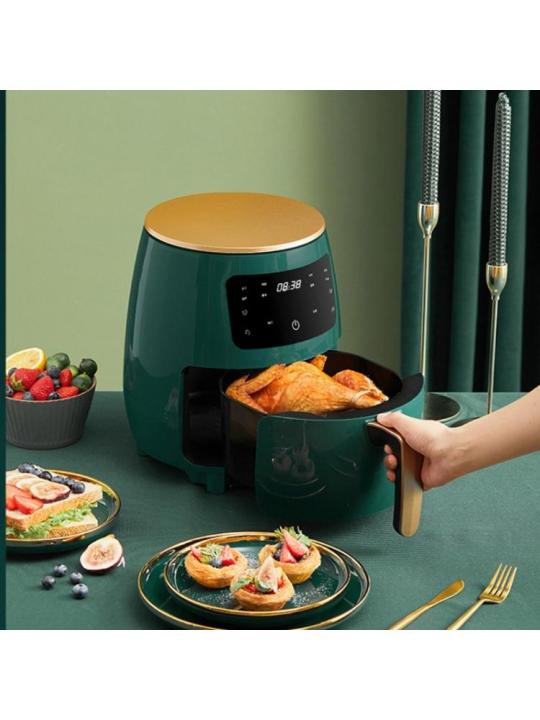 air-fryer-หม้อหุงเตาอบร้อนดิจิตอล-หนึ่งสำหรับหน้าจอสัมผัสที่มี8ฟังก์ชั่นการปรุงอาหาร-3นาทีอุ่นอัตโนมัติ-4-7-qt-g