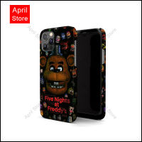 Five Nights at Freddys กรณีโทรศัพท์มือถือ iPhone 14 Pro Max / iPhone 13 Pro Max / iPhone 12 Pro Max / iPhone 11 Pro Max / XS Max / iPhone 8 Plus / iPhone 7 plus กรณีป้องกันคอมพิวเตอร์ตก 206