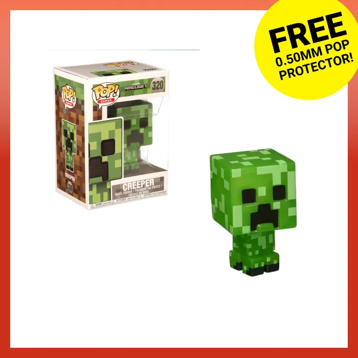 Glowing figurine Minecraft Creeper