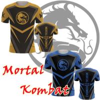 （Can Customizable）Game Mortal Kombat 11 3D Unisex Casual T-Shirt（Adult and Childrens Sizes）