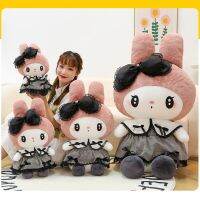 Kuromi Melody Cinnamoroll หมอนของเล่นผ้ากำมะหยี่อนิเมะยัดไส้โซฟาตุ๊กตาเบาะ Hiasan Kamar เด็กผู้หญิงของขวัญคริสต์มาส