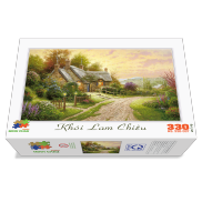 HCMBộ tranh xếp hình 330 mảnh Khói Lam Chiều