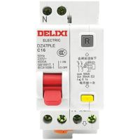 DELIXI DZ47PLE Double-in and Double-out 1P+N with Leakage Protection Air Switch Household Small Circuit Breaker 40A Electrical Circuitry Parts