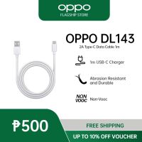 【Taotao Electronics】 สายชาร์จรับส่งข้อมูล OPPO 1เมตรหุ่นยนต์ของแท้ Type C DL143