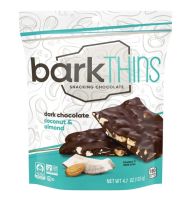 BarkThins  Dark Chocolate coconut with almond น้ำหนัก 133 g สินค้าจาก USA BBF 02/2024