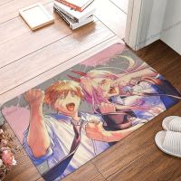 bjh♧  Man Non-Slip Denji Entrance Door Doormat Floor Rug