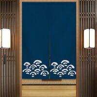 Japanese-style Door Curtain Partition Curtain Half Curtain Kitchen Bedroom Bathroom Half Short Curtain Feng Shui Curtain Noren