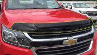 กันแมลง ขนาดใหญ่  สีดำ จำนวน 1 ชิ้น CHEVROLET Trailblazer  เชฟโรเลต เทเบเซอร์ เทรลเบลเซอร์ 4ประตู ปี 2016-2020 Bug Shield Guard