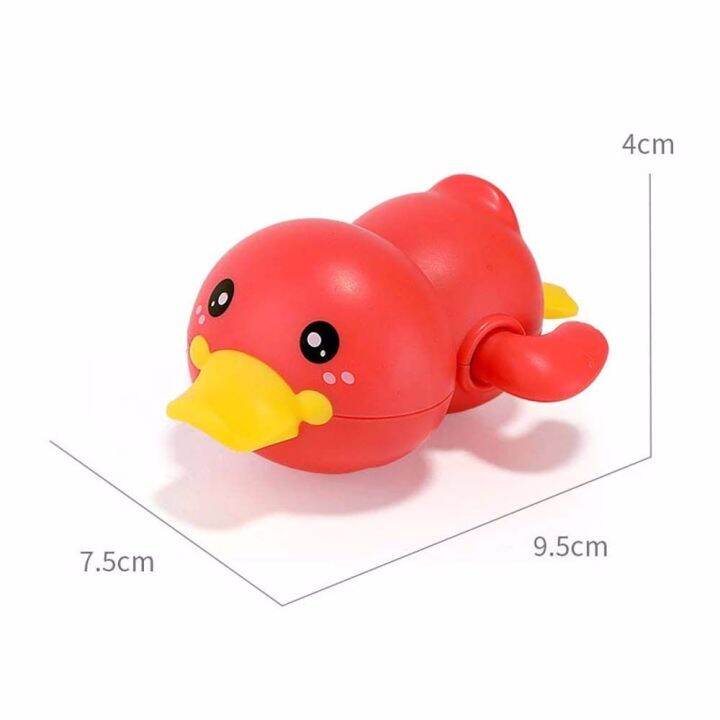 xfzhg-kids-cartoon-animal-baby-gifts-beach-toys-clockwork-water-floating-rowing-toys-bathing-shower-toys-bathtub-toys-funny-duck