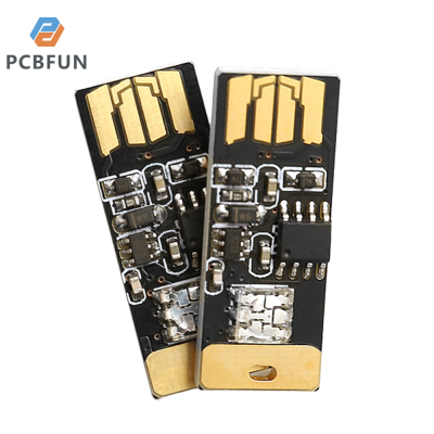 pcbfun โคมไฟไฟ Led ขนาดเล็กสำหรับ USB โมดูลจังหวะควบคุมด้วยเสียงหลอดไฟแอลอีดีสร้างบรรยากาศ USB สำหรับรถยนต์แล็ปท็อปตกแต่งตอนกลางคืน