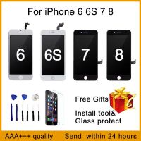 Aaa สำหรับ Iphone 7หน้าจอ Lcd Diaplay 100% ไม่มีพิกเซลที่ตายอะไหล่ Pantalla สำหรับ Iphone 6 6S 7 8 Plus X Lcd