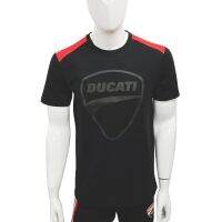 Ducati T-Shirt เสื้อยืดดูคาติ DCT80 390  สีดำ