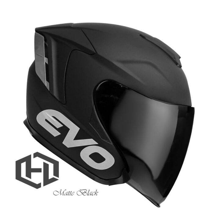 Evo Rx5 Plain Half Face Dual Visor Helmet Lazada PH